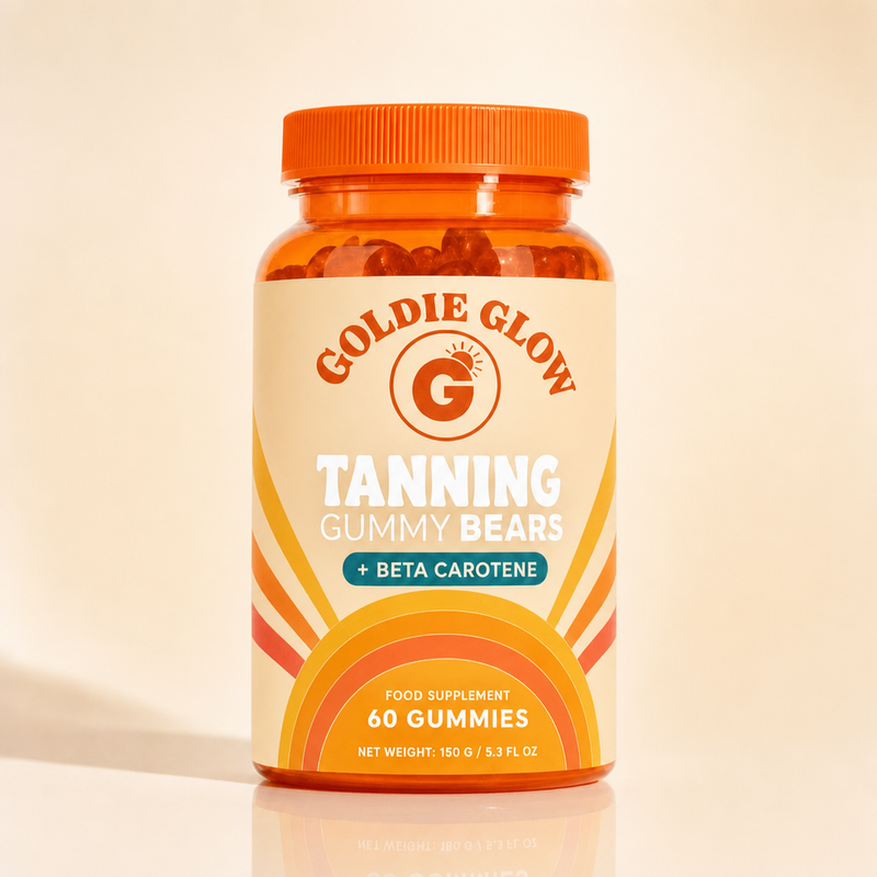 Goldie Glow Tanning Gummy Bears