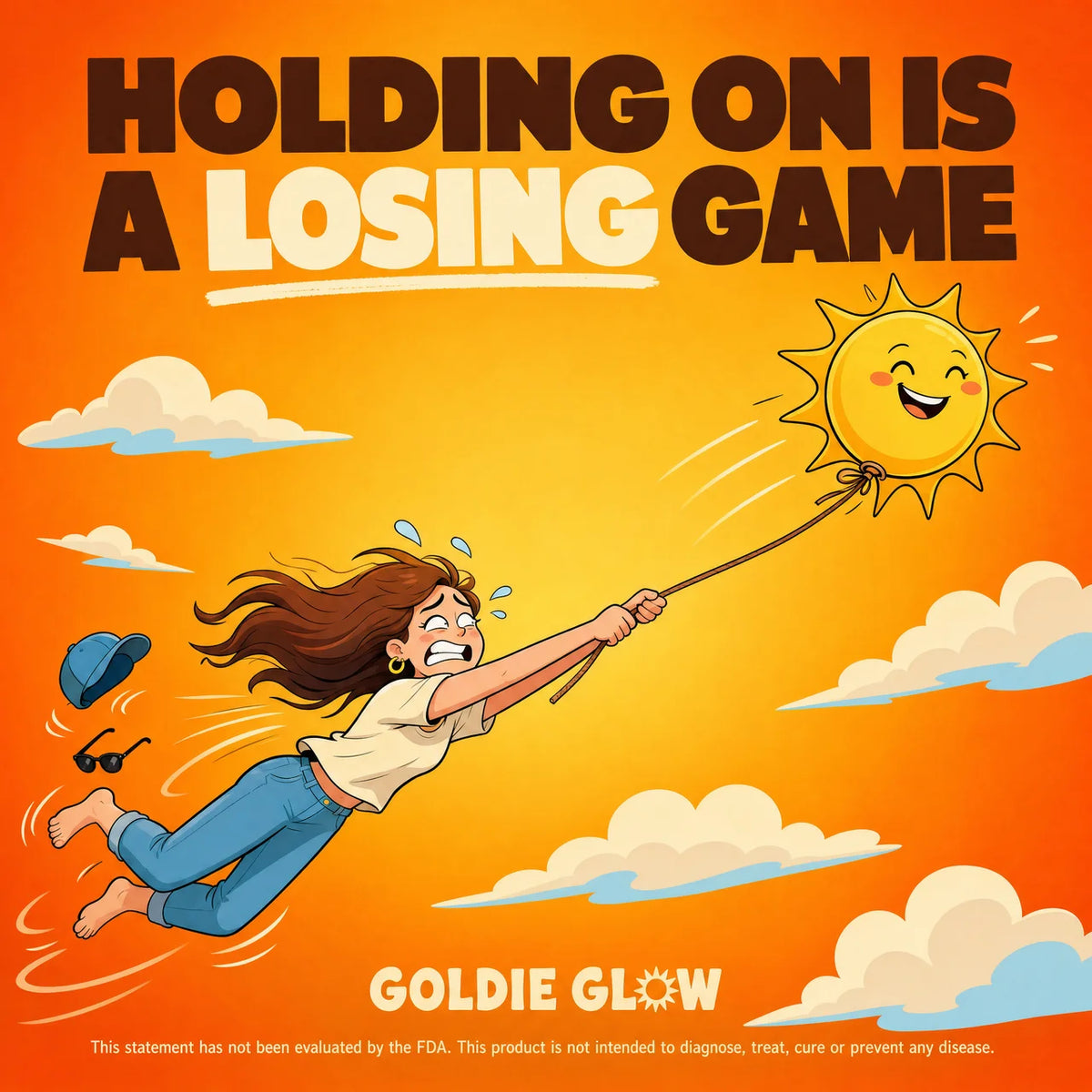 Chasing the sun to hold it never works